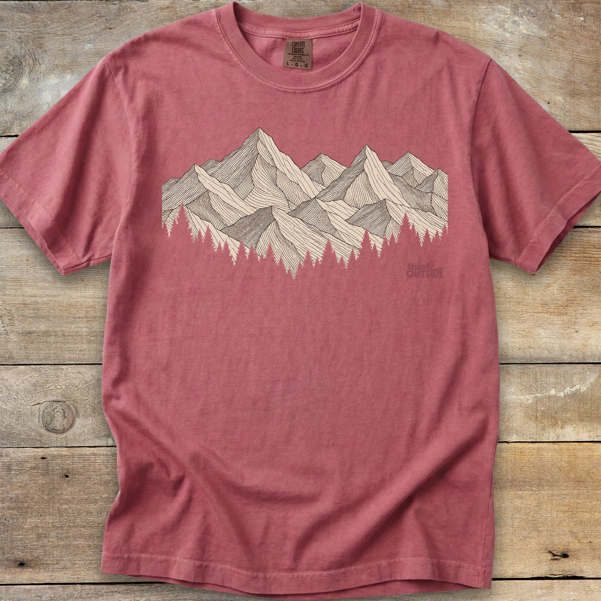 These Mountains Comfort Colors T-Shirt