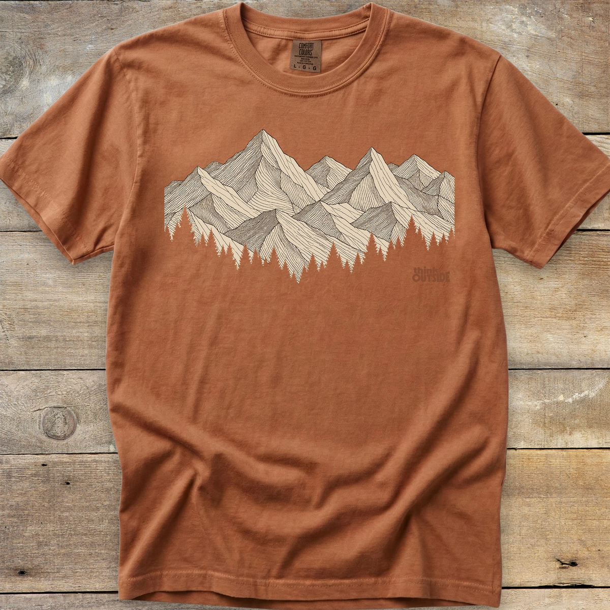These Mountains Comfort Colors T-Shirt