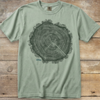 Tree Rings Comfort Colors T-Shirt (Part 5)