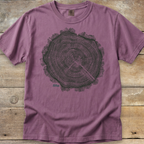 Tree Rings Comfort Colors T-Shirt (Part 5)