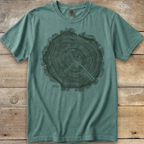 Tree Rings Comfort Colors T-Shirt (Part 5)