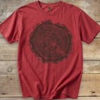 Tree Rings Comfort Colors T-Shirt (Part 5)