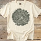 Tree Rings Comfort Colors T-Shirt (Part 5)