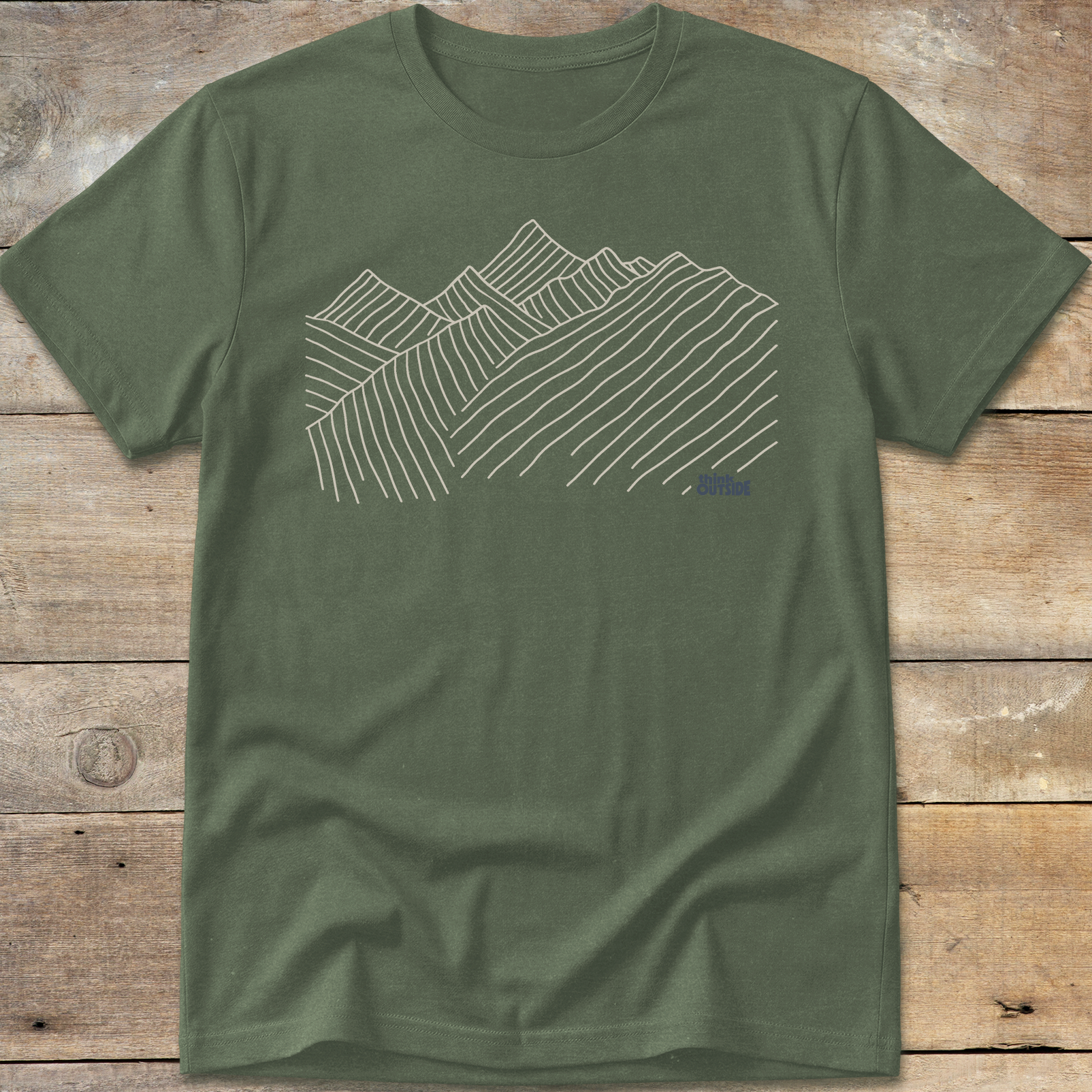 Minimalist Mountain T-Shirt Series (Part 1)