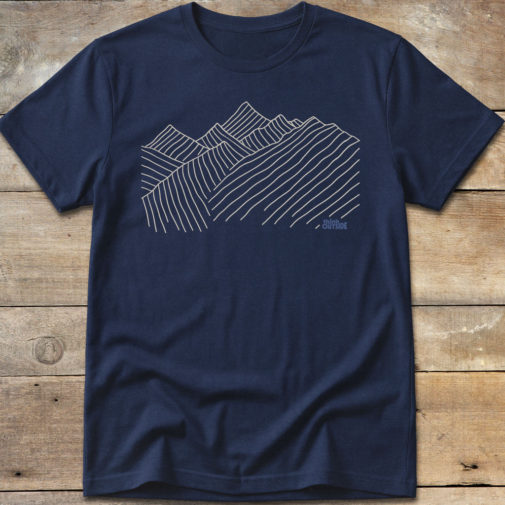 Minimalist Mountain T-Shirt Series (Part 1)