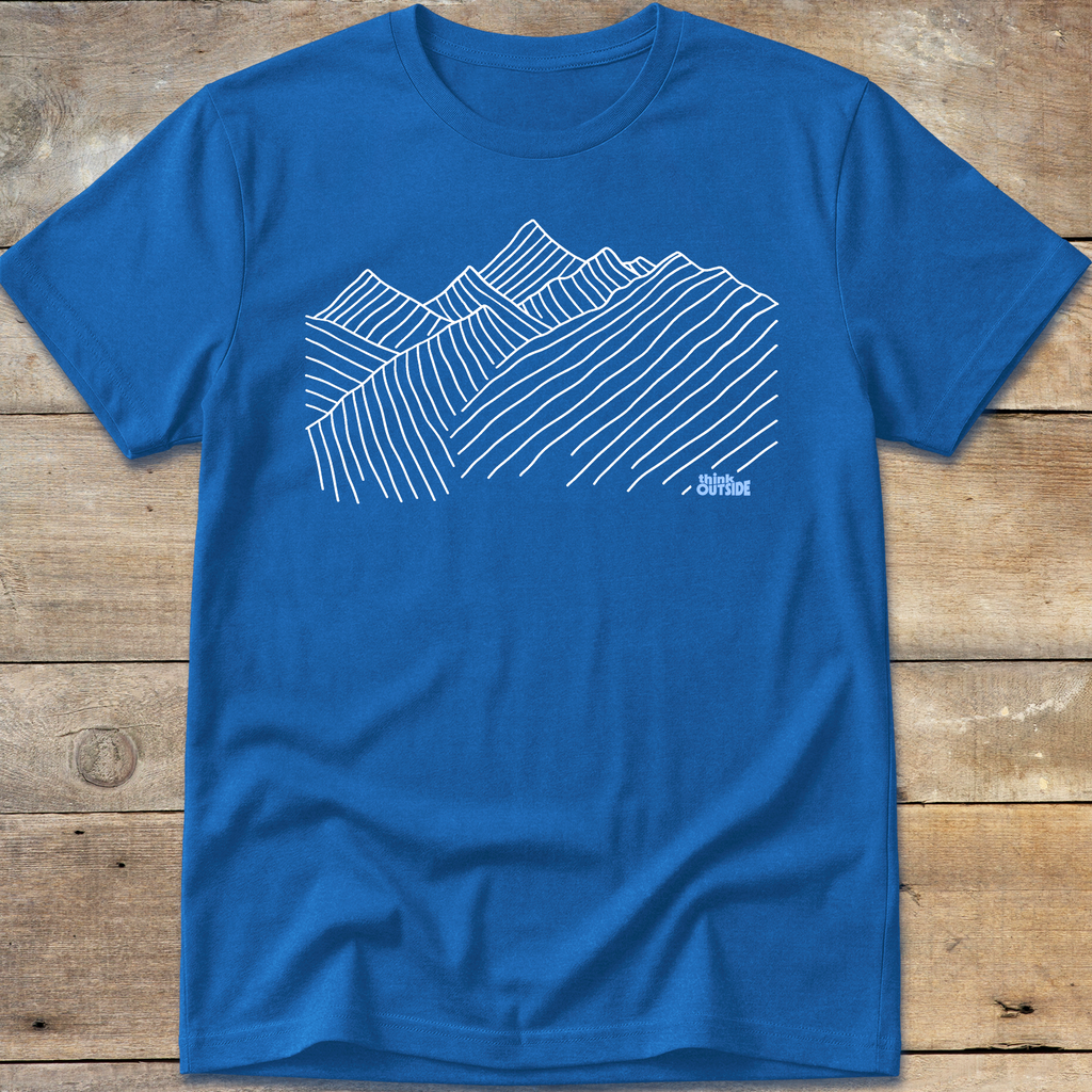 Minimalist Mountain T-Shirt Series (Part 1)
