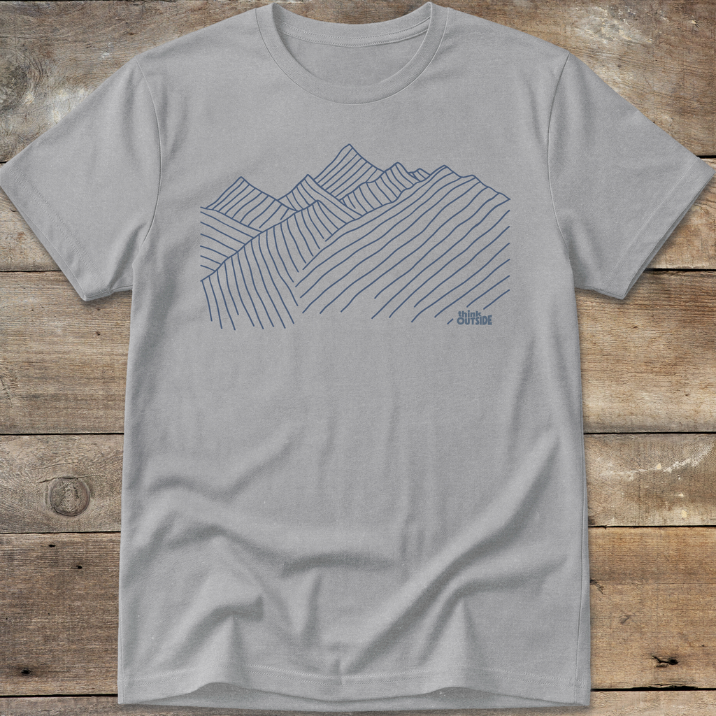 Minimalist Mountain T-Shirt Series (Part 1)