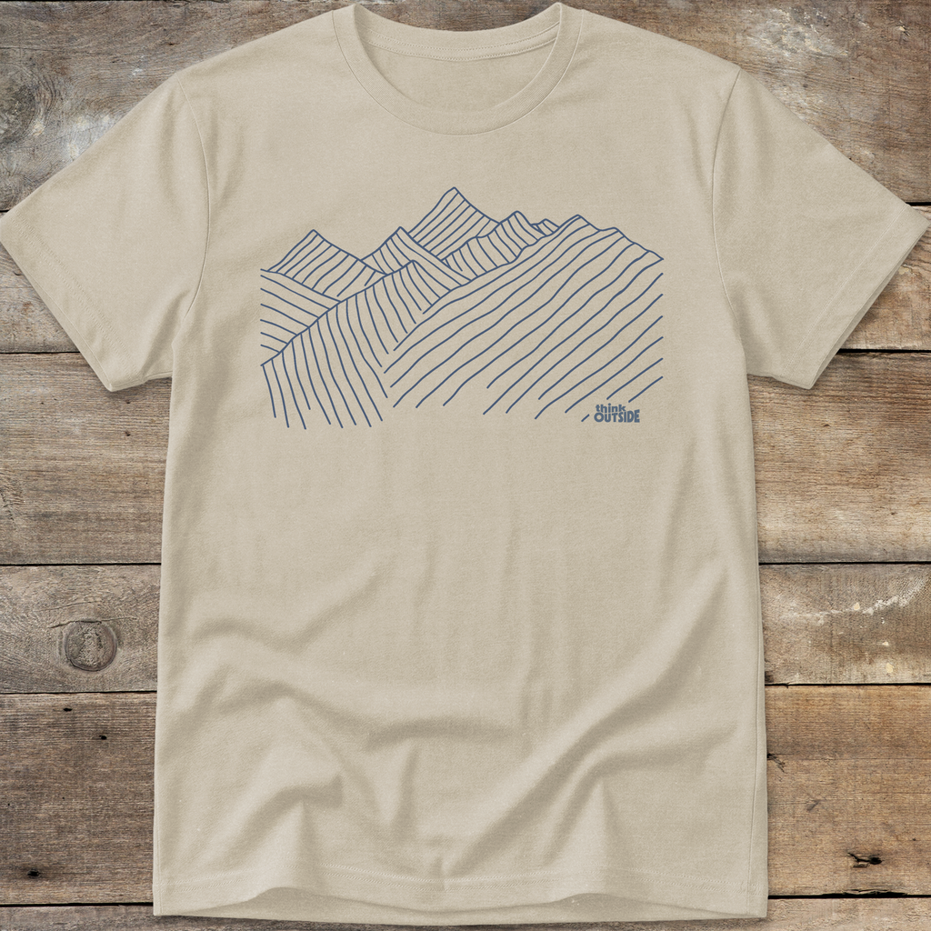 Minimalist Mountain T-Shirt Series (Part 1)