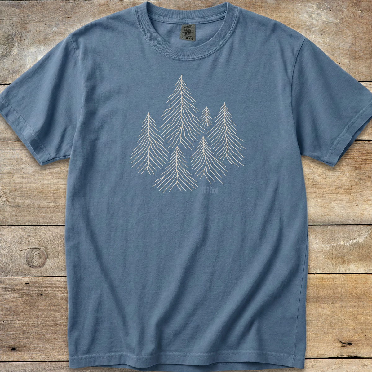 Mountainous Pines Comfort Colors T-Shirt