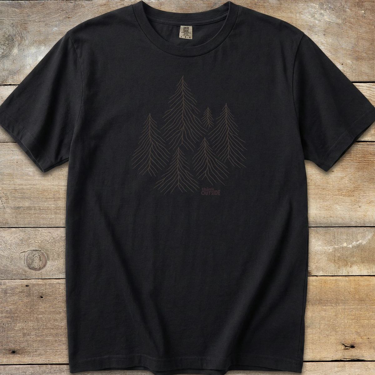 Mountainous Pines Comfort Colors T-Shirt