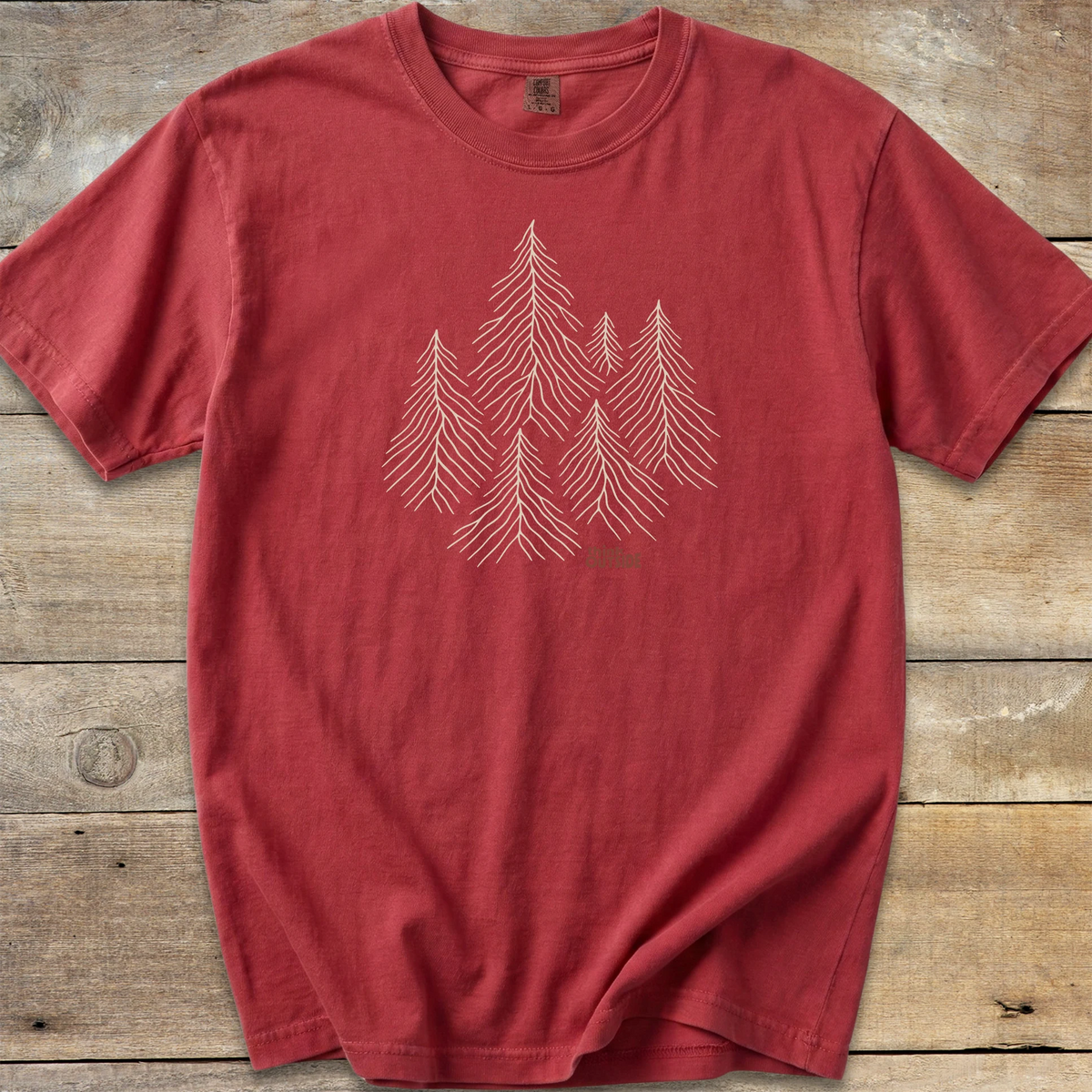 Mountainous Pines Comfort Colors T-Shirt