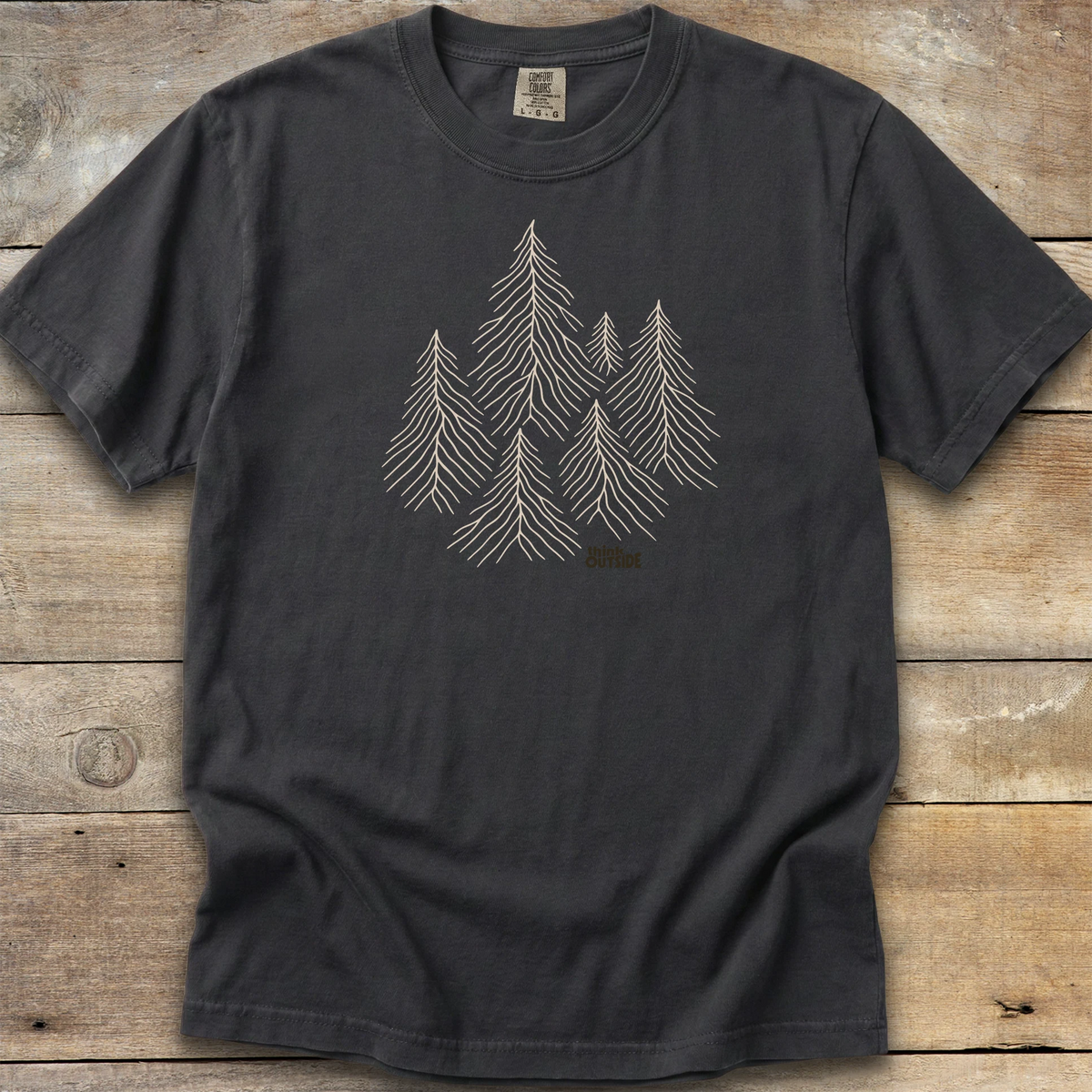 Mountainous Pines Comfort Colors T-Shirt