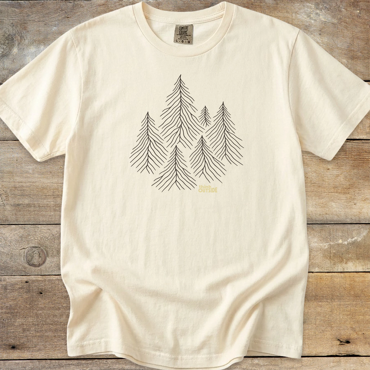 Mountainous Pines Comfort Colors T-Shirt