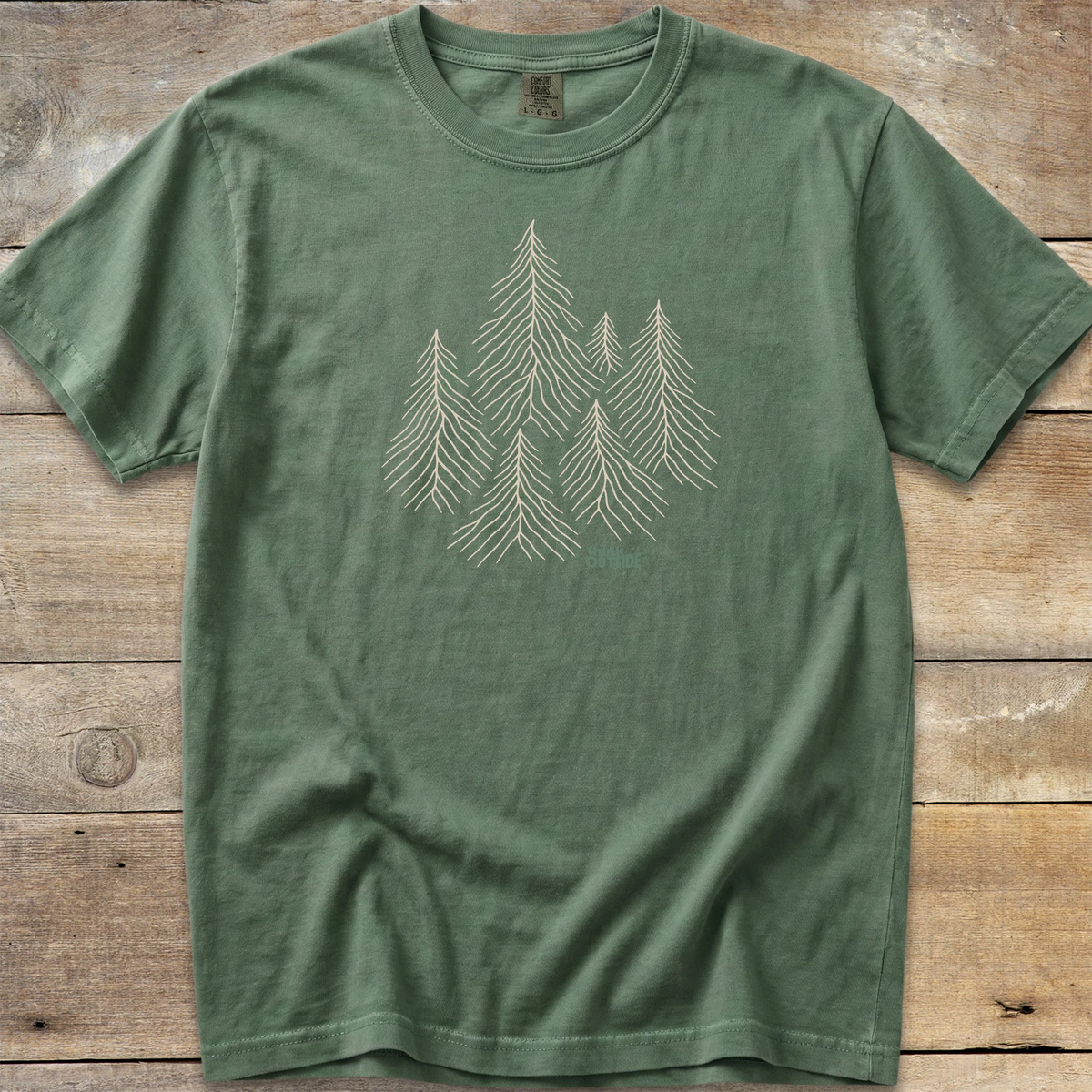 Mountainous Pines Comfort Colors T-Shirt