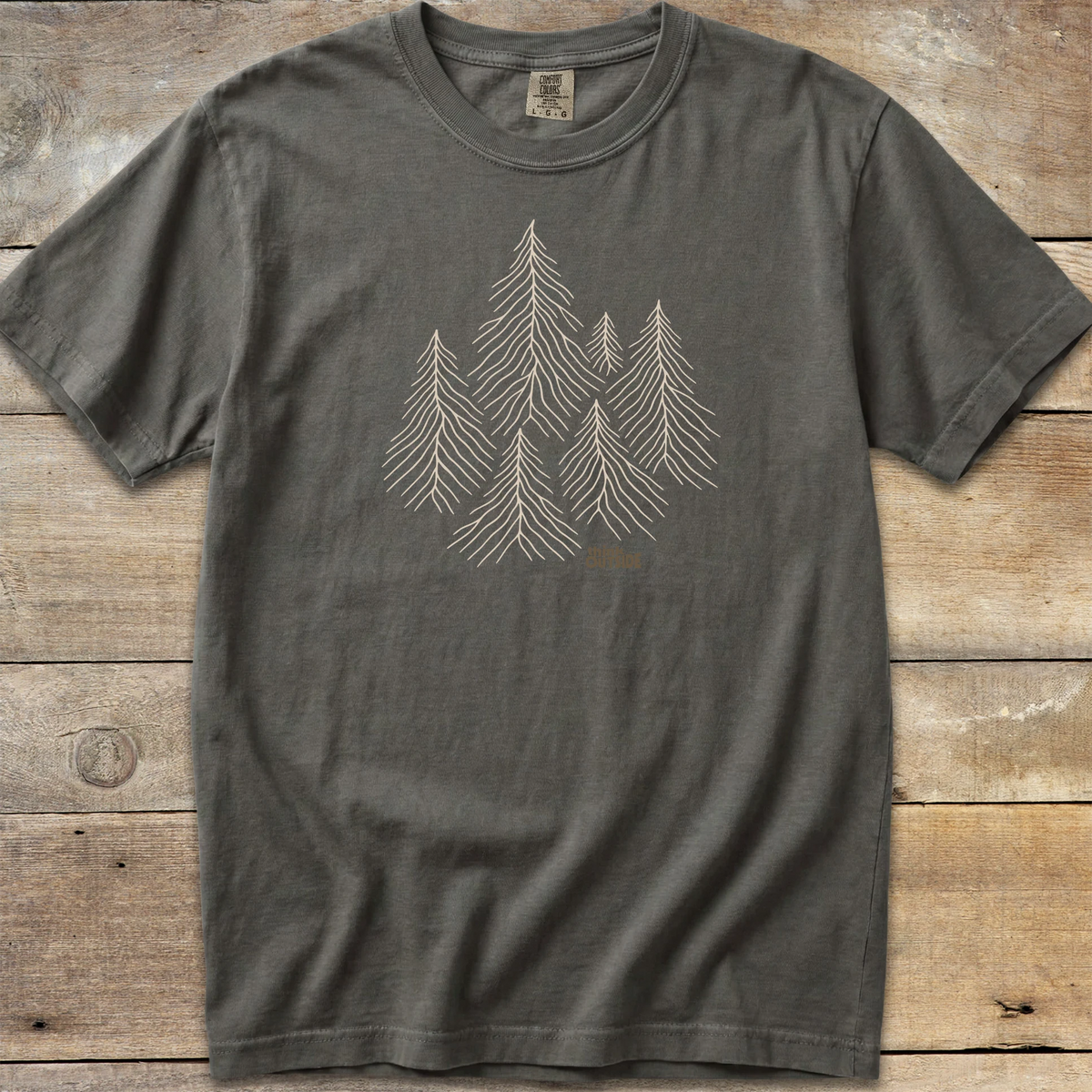 Mountainous Pines Comfort Colors T-Shirt