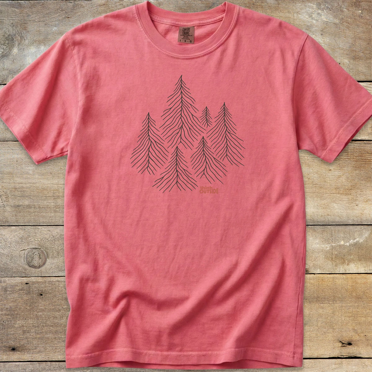 Mountainous Pines Comfort Colors T-Shirt