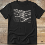 Mountainous Waves Block Print T-Shirt (Part 2)