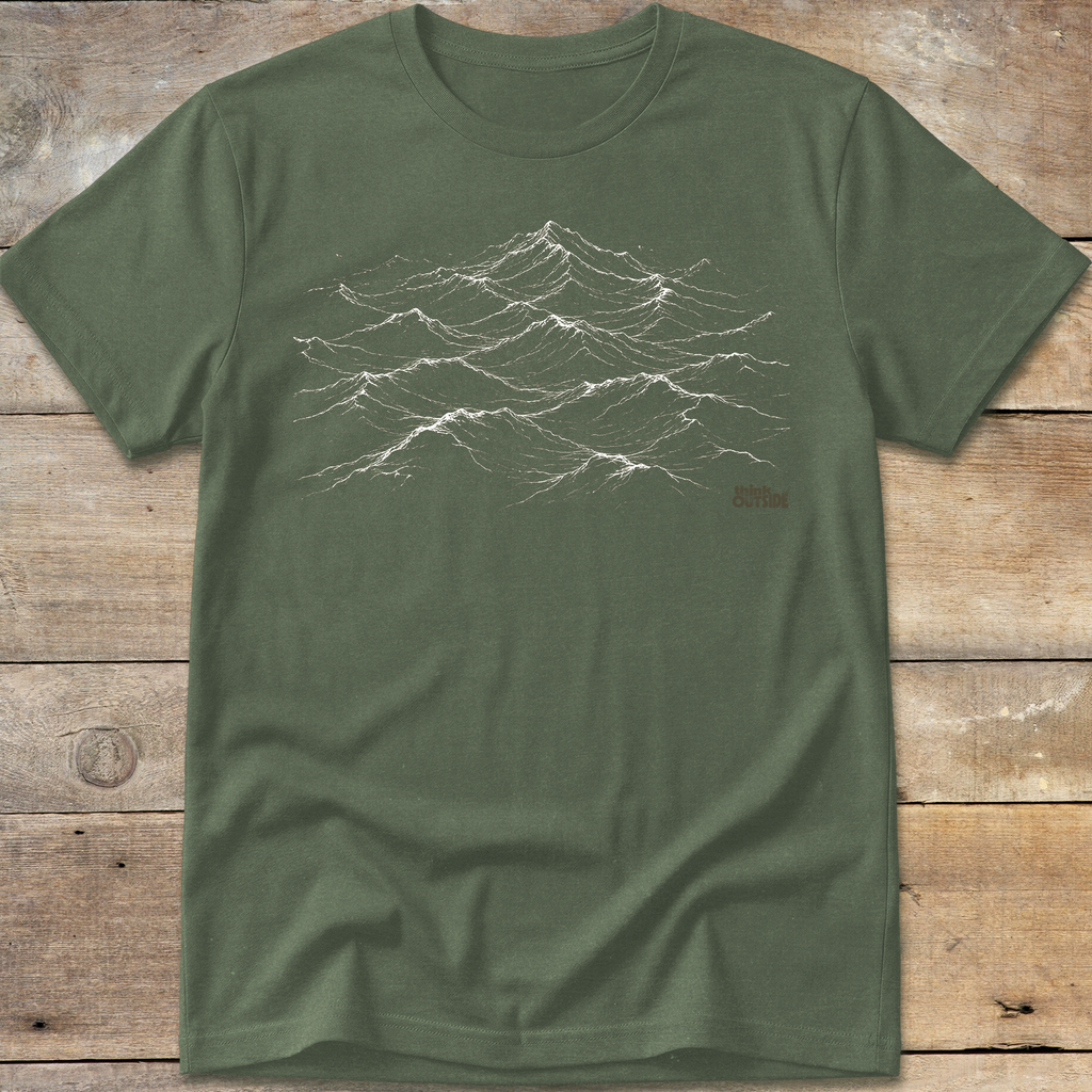 Mountainous Waves T-Shirt Series (Part 2)