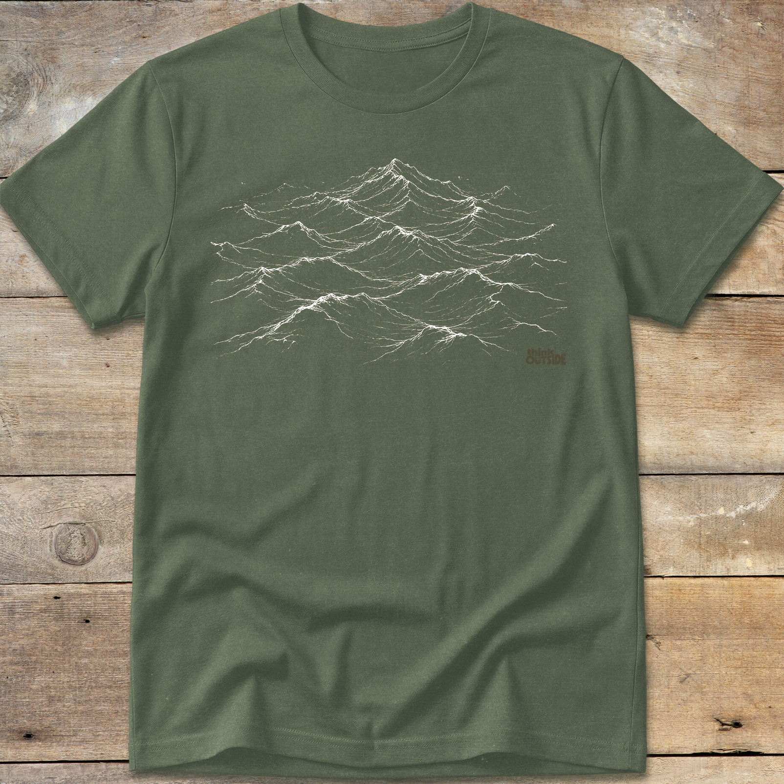 Mountainous Waves T-Shirt Series (Part 2)