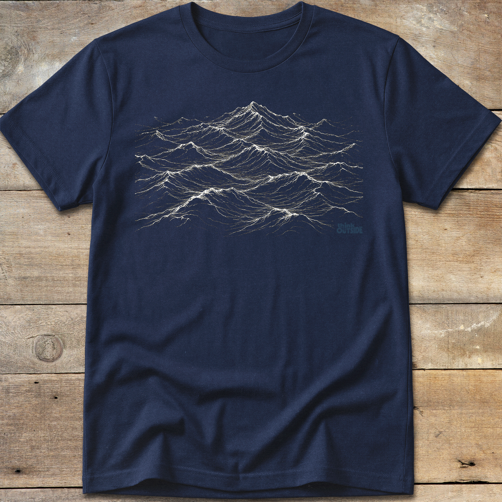 Mountainous Waves T-Shirt Series (Part 2)