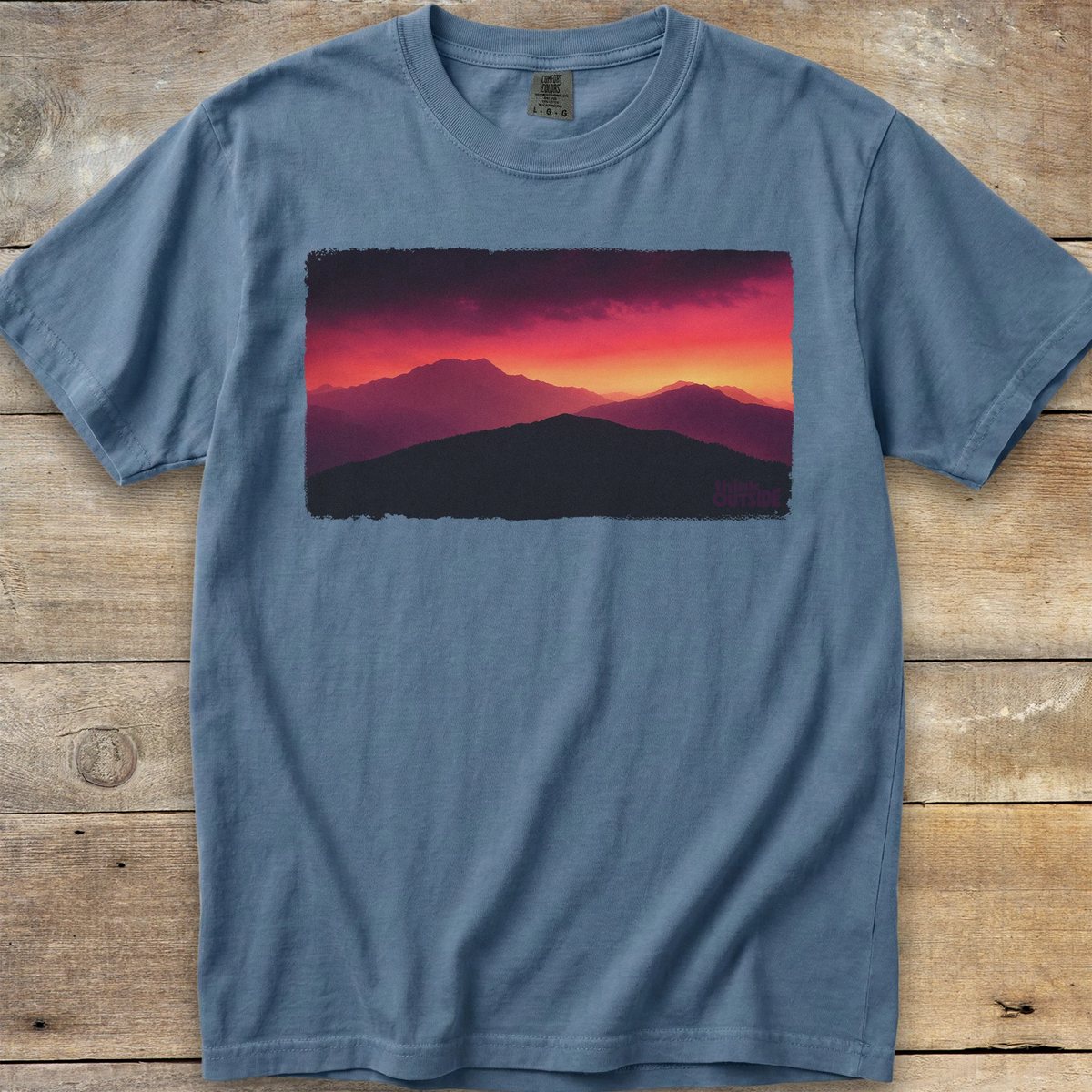 Sunset Ridge Comfort Colors T-Shirt (Part 03)