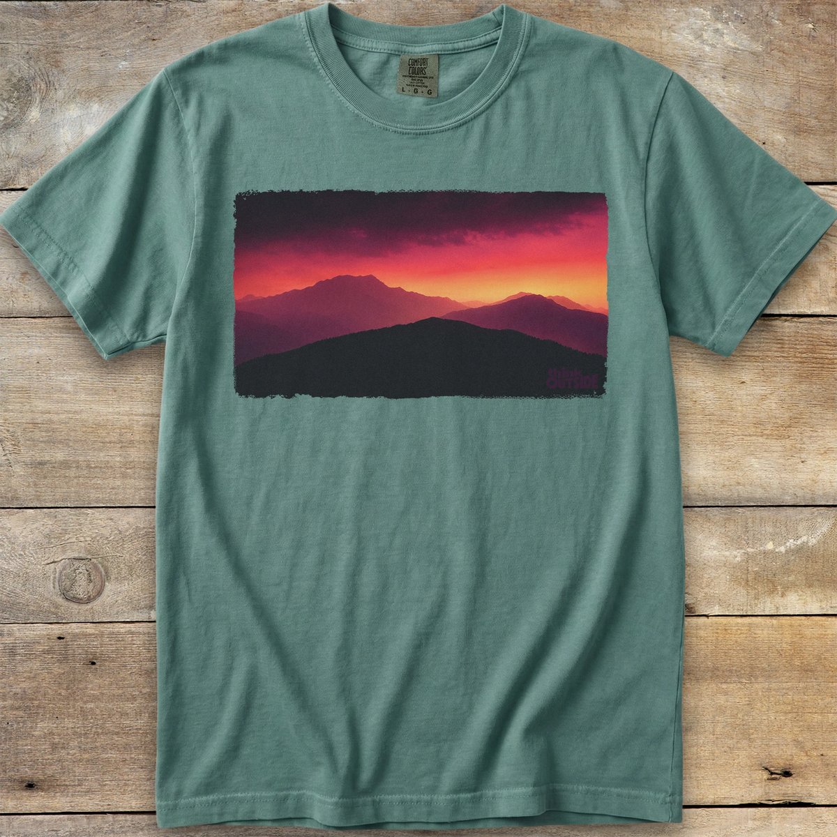 Sunset Ridge Comfort Colors T-Shirt (Part 03)