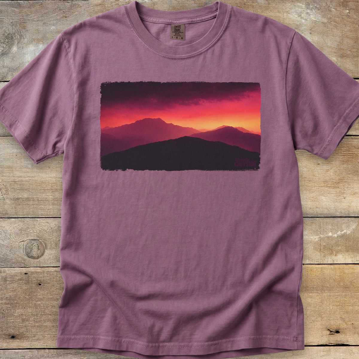 Sunset Ridge Comfort Colors T-Shirt (Part 03)
