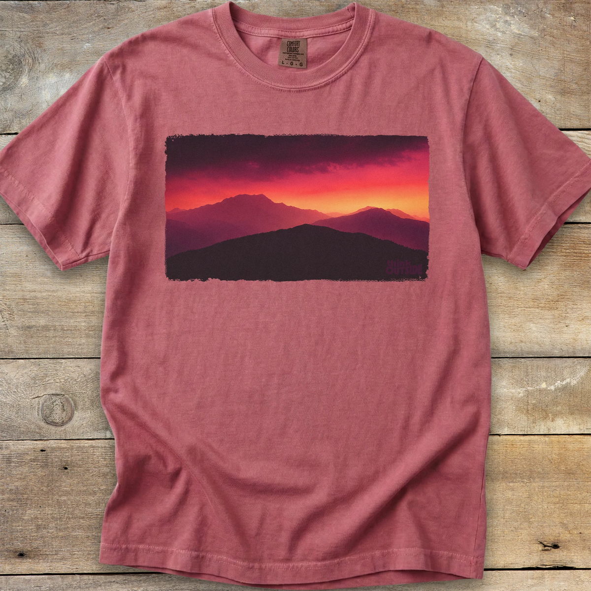 Sunset Ridge Comfort Colors T-Shirt (Part 03)