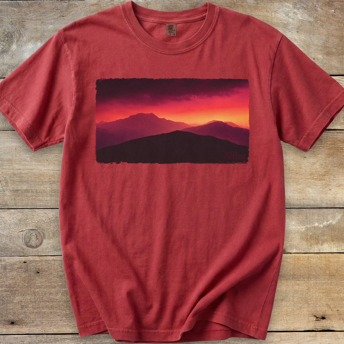 Sunset Ridge Comfort Colors T-Shirt (Part 03)