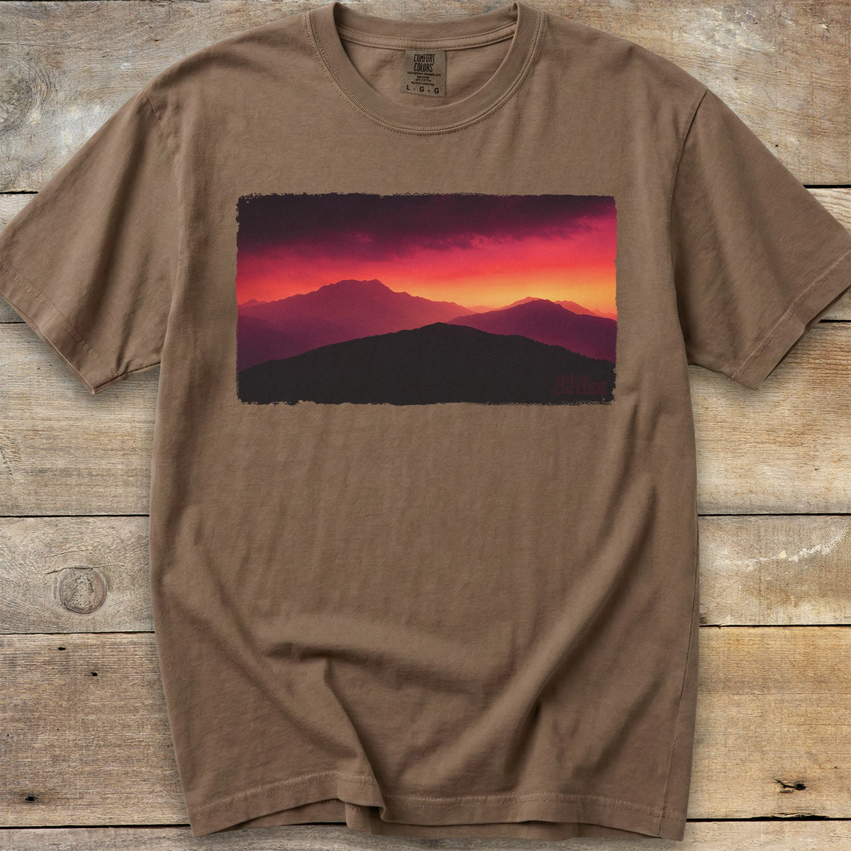 Sunset Ridge Comfort Colors T-Shirt (Part 03)