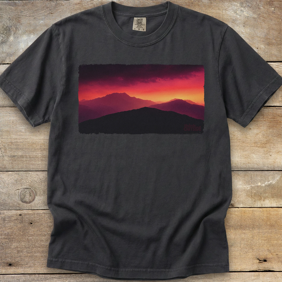 Sunset Ridge Comfort Colors T-Shirt (Part 03)