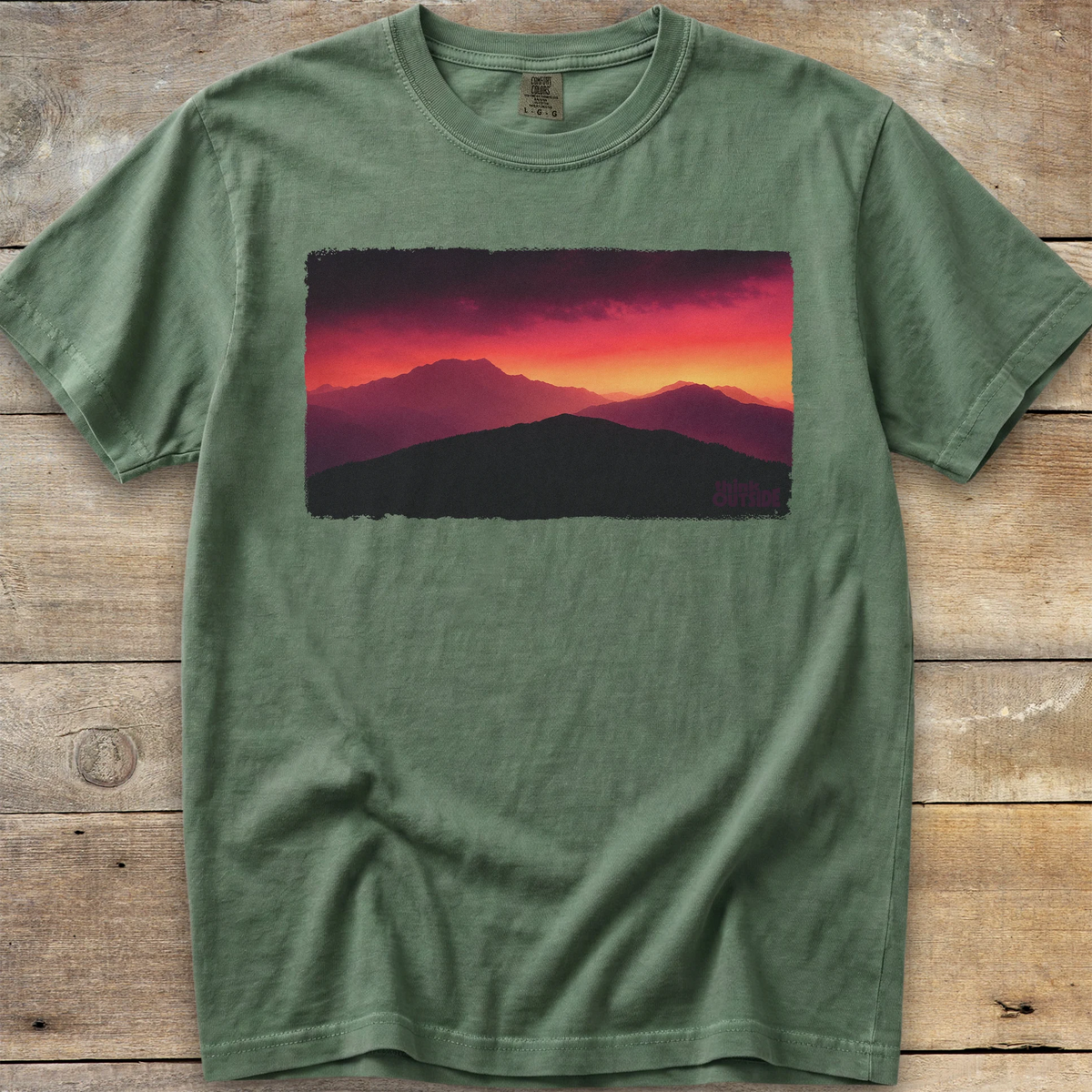 Sunset Ridge Comfort Colors T-Shirt (Part 03)