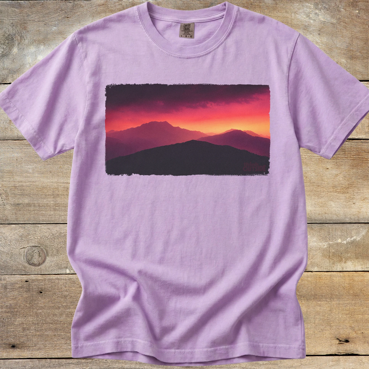 Sunset Ridge Comfort Colors T-Shirt (Part 03)