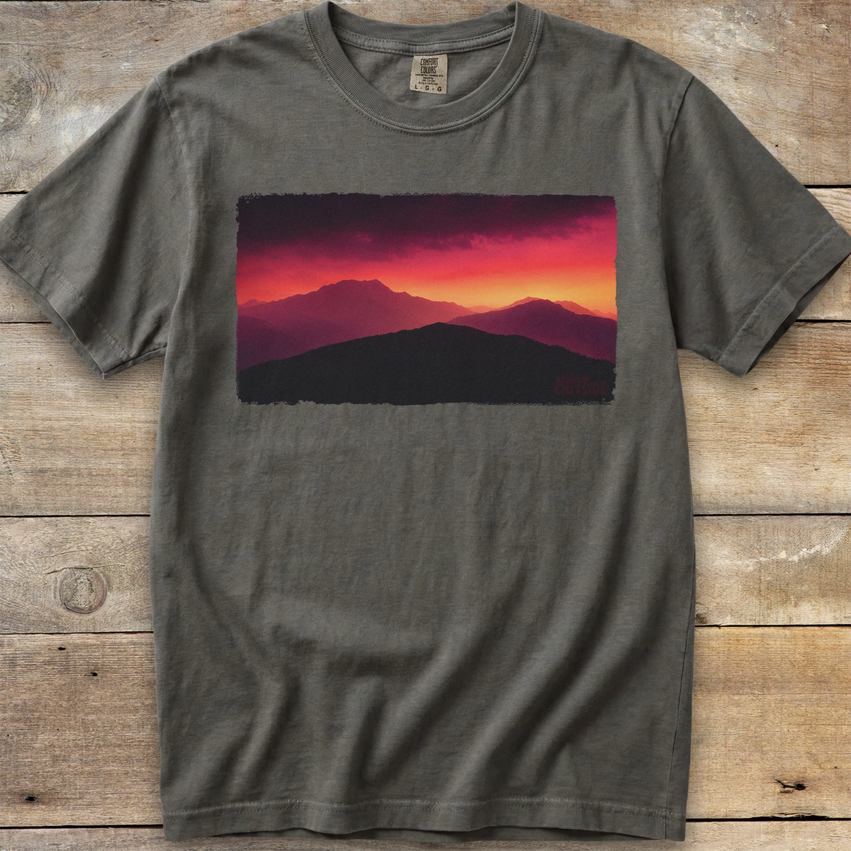 Sunset Ridge Comfort Colors T-Shirt (Part 03)