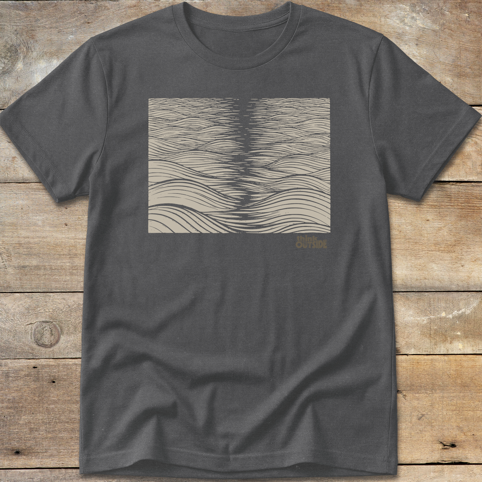 Waves Block Print T-Shirt Series (Part 1)