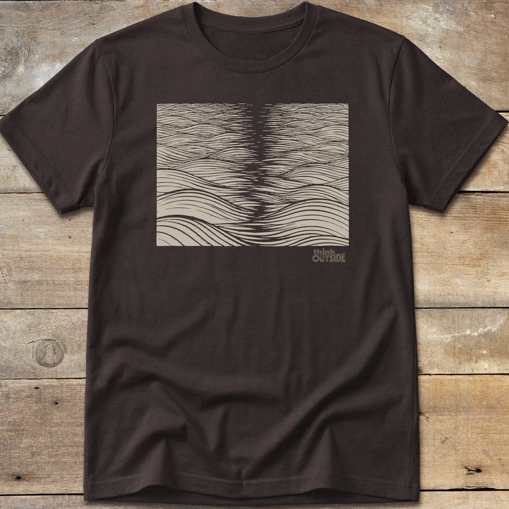 Waves Block Print T-Shirt Series (Part 1)